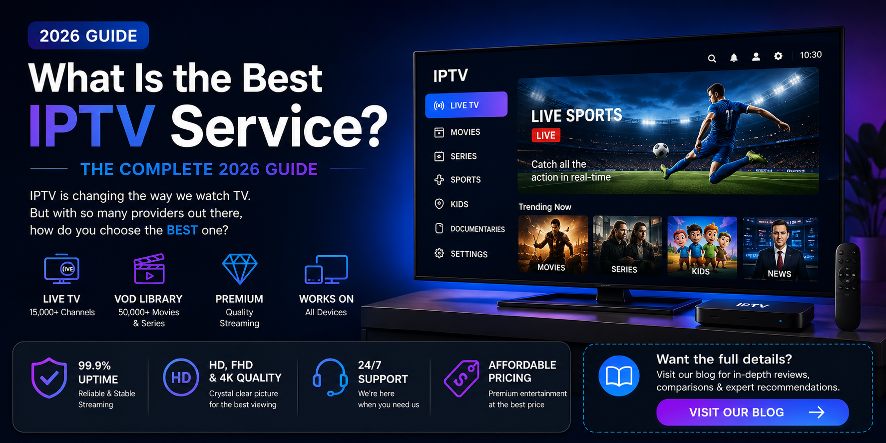 best iptv service providers